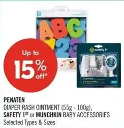 Shoppers Drug Mart Penaten, safety or munchkin offer