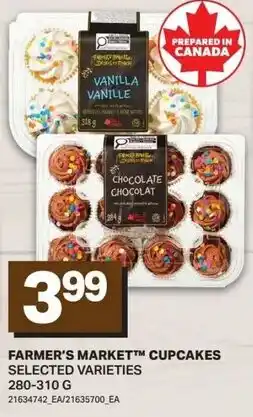 Freshmart Farmer's market cupcakes offer