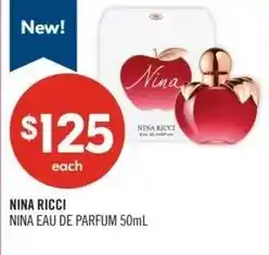 Shoppers Drug Mart Nina ricci offer