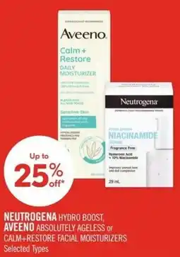 Shoppers Drug Mart Neutrogena or aveeno offer