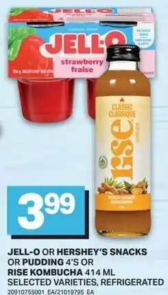 Freshmart Jell-o or hershey's snacks or pudding offer