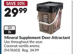 Princess Auto Mineral Supplement Deer Attractant offer
