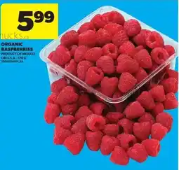 Real Canadian Superstore Organic Raspberries offer
