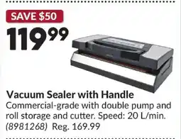 Princess Auto VALLEY SPORTSMAN Vacuum Sealer with Handle offer