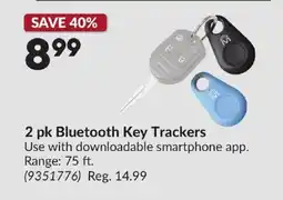 Princess Auto 2 pk Bluetooth Key Trackers offer
