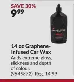 Princess Auto 14 oz Graphene- Infused Car Wax offer