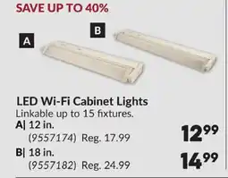Princess Auto LED Wi-Fi Cabinet Lights offer