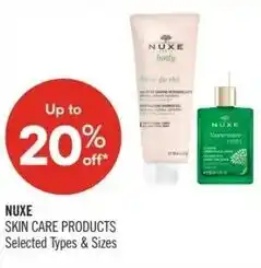 Shoppers Drug Mart Nuxe offer