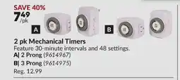 Princess Auto 2 pk Mechanical Timers offer