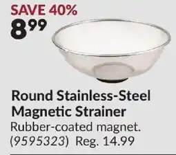 Princess Auto Round Stainless-Steel Magnetic Strainer offer