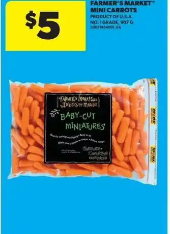 Real Canadian Superstore Farmer's market mini carrots offer