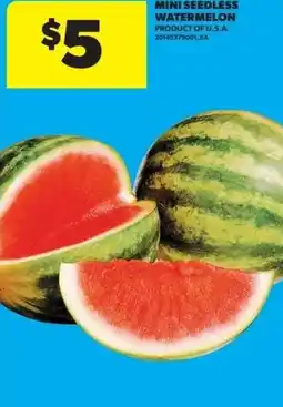 Real Canadian Superstore Mini seedless watermelon offer