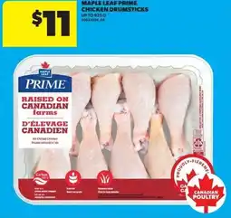 Real Canadian Superstore Maple leaf prime chicken drumsticks offer
