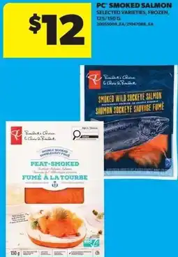 Real Canadian Superstore PC smoked salmon offer