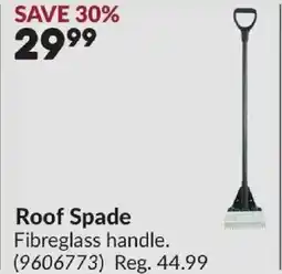 Princess Auto Roof Spade offer