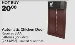 Princess Auto Automatic Chicken Door offer