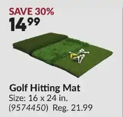 Princess Auto Golf Hitting Mat offer