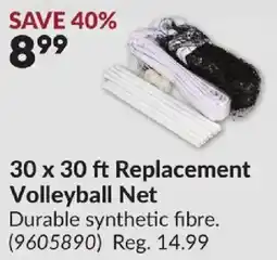 Princess Auto 30 x 30 ft Replacement Volleyball Net offer