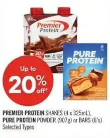 Shoppers Drug Mart Premier protein pure protein powder offer