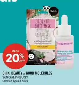 Shoppers Drug Mart Oh k beauty or good molecules offer