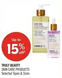 Shoppers Drug Mart Truly beauty offer