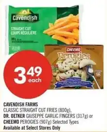 Shoppers Drug Mart Cavendish farms dr oetker or cheemo offer