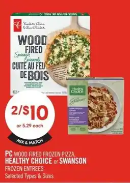 Shoppers Drug Mart Pc healthy choice or swanson offer