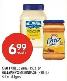Shoppers Drug Mart Kraft or hellmanns offer