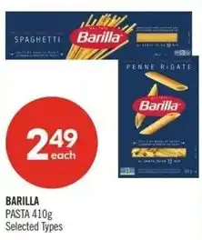 Shoppers Drug Mart Barilla offer