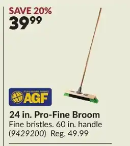 Princess Auto AGF Pro Fine Broom offer