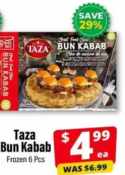 Iqbal Foods Taza bun kabab offer