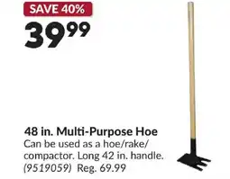 Princess Auto Multi-Purpose Hoe offer
