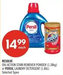 Shoppers Drug Mart Resolve or persil offer