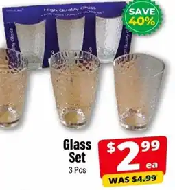 Iqbal Foods Glass set offer