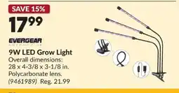 Princess Auto EVERGEAR 9W LED Grow Light offer