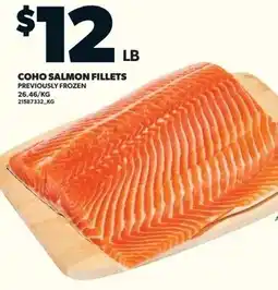 Loblaws Coho salmon fillets offer