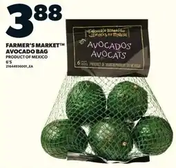 Loblaws Farmer's market avocado bag offer