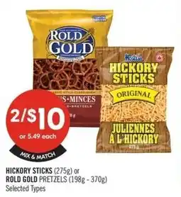 Shoppers Drug Mart Hickory sticks or rold gold offer
