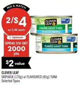 Shoppers Drug Mart Clover leaf offer