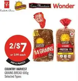 Shoppers Drug Mart Country harvest offer
