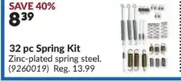 Princess Auto 32 pc Spring Kit offer