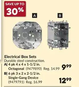 Princess Auto Electrical Box Sets offer