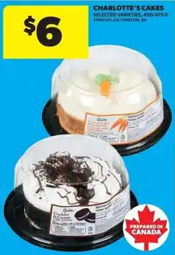 Real Canadian Superstore Charlottes cakes offer