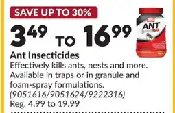 Princess Auto Ant Insecticides offer