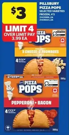 Real Canadian Superstore Pillsbury pizza pops offer