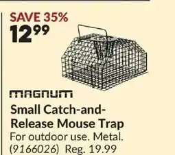 Princess Auto MAGNUM Small Catch-and- Release Mouse Trap offer