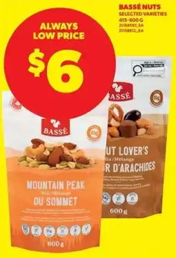 Real Canadian Superstore Bassé nuts offer
