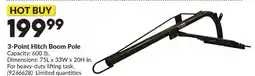 Princess Auto 3-Point Hitch Boom Pole Capacity: 600 lb. offer
