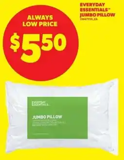 Real Canadian Superstore Everyday essentials jumbo pillow offer