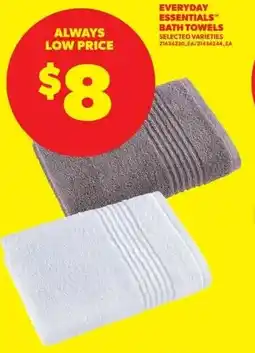 Real Canadian Superstore Everyday essentials bath towels offer